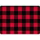 Red Plaid Holiday Photo Moving Announcements Image 2 of 6